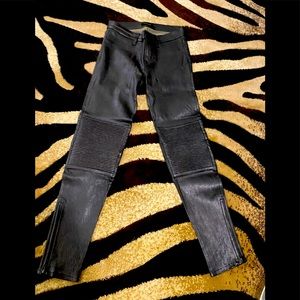 J Brand Genuine Leather Pants